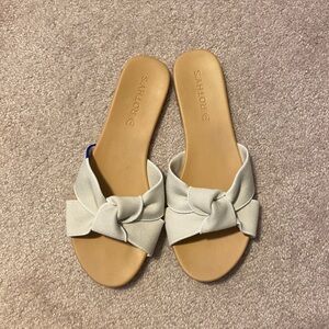 Rothy’s Knot Sandal in White Size 8.5